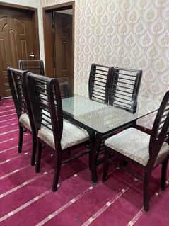 Dining Table 6-Chair with Modern look