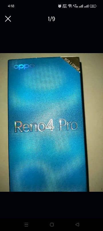 oppo Reno 4pro 8+4/256 GB 2