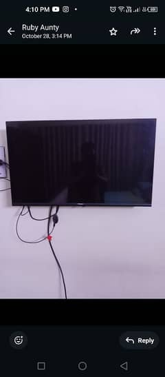 excellent condition simple tv for sale