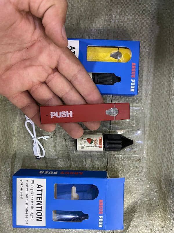 Argus Push/pods/vape/heavy smoke/refillable/VAPE/POD/OXV 0