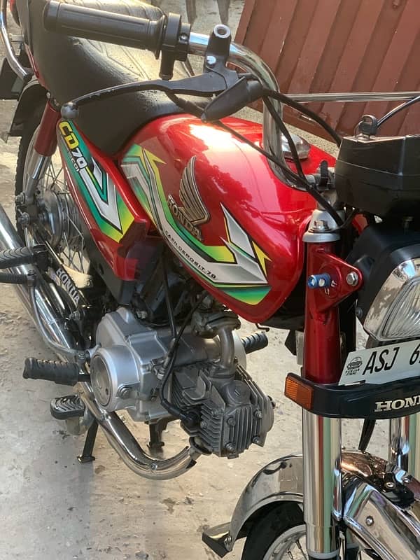 HONDA CD 70 2023 MODEL LUSH CONDITION 6