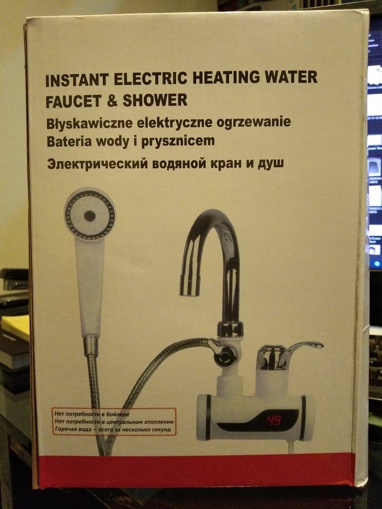 Instant Electric Heating Water Facuet & Shower 13