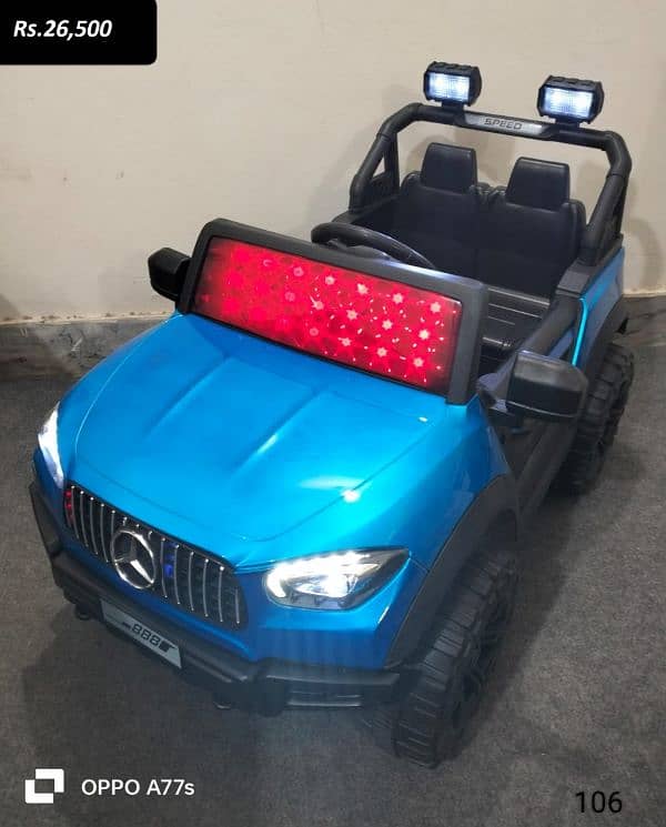 Kids Electric Jeep 0337-0337 555 Kids Car Baby Car & Jeep imported ite 4