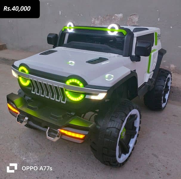 Kids Electric Jeep 0337-0337 555 Kids Car Baby Car & Jeep imported ite 8