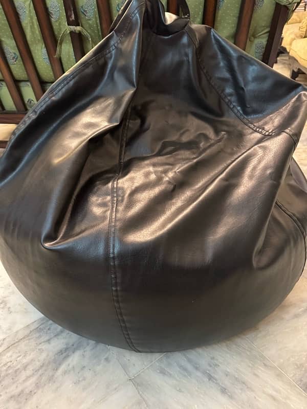 Bean Bag Leather 2