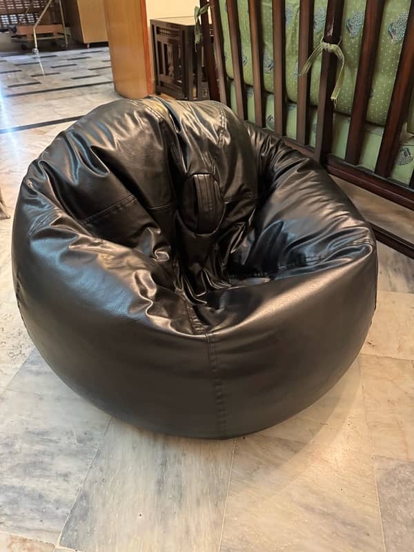 Bean Bag Leather 3