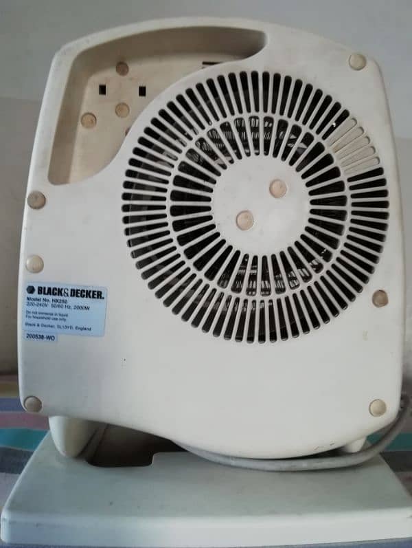 Electric Fan Heater Black & Decker 2