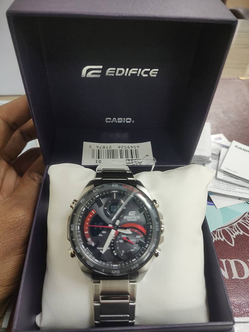 Brand new never opened never used casio edifice ecb 900 db in cheap 0