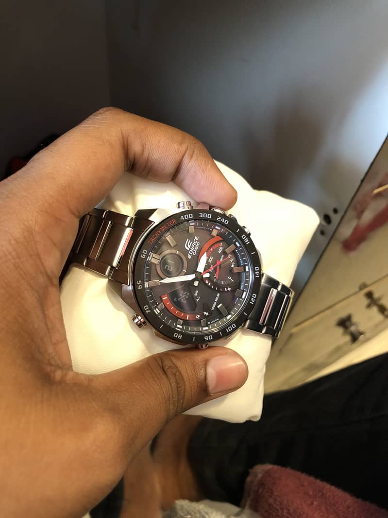 Brand new never opened never used casio edifice ecb 900 db in cheap 4