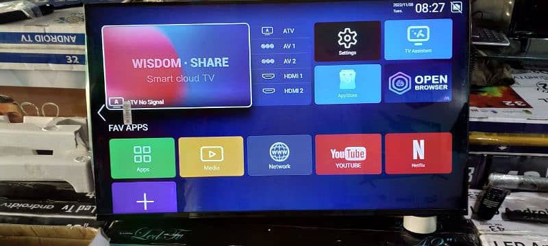 43" Brand new Samsung Andriod smart led tv 1