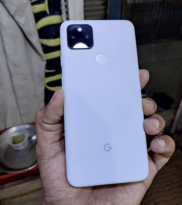 Google pixel 4a 5g white 0