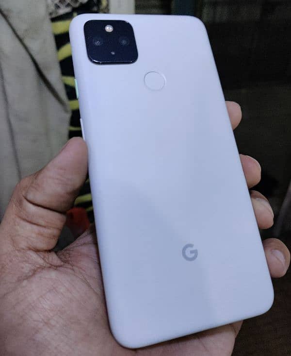 Google pixel 4a 5g white 1