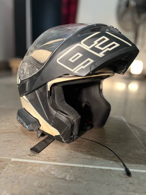 HELMET JIEKAI JK-902 - FLIPUP - DOT CERTIFIED - DUAL VISOR 5