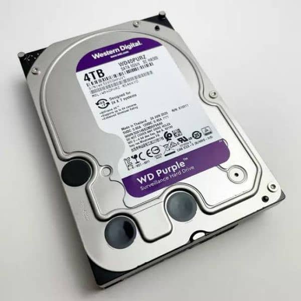 4TB WD Purple HDD 0