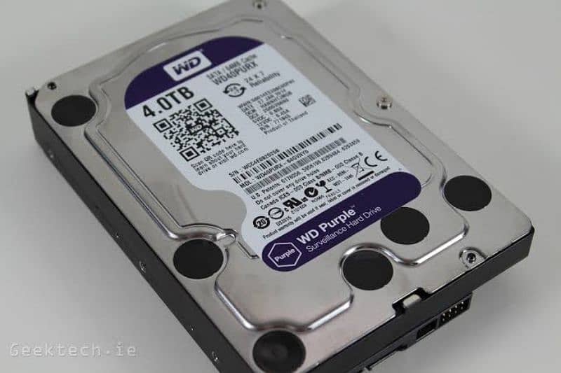 4TB WD Purple HDD 1