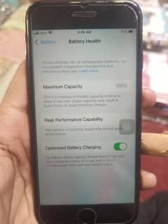 I phone 7 PTA Aproved 128 gb black colour