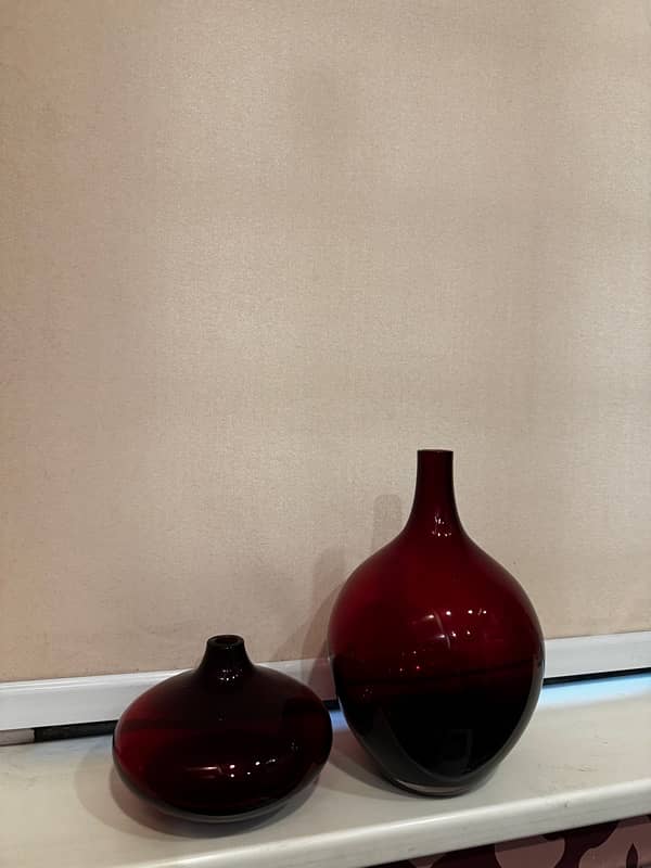 IKEA Red Vases 0