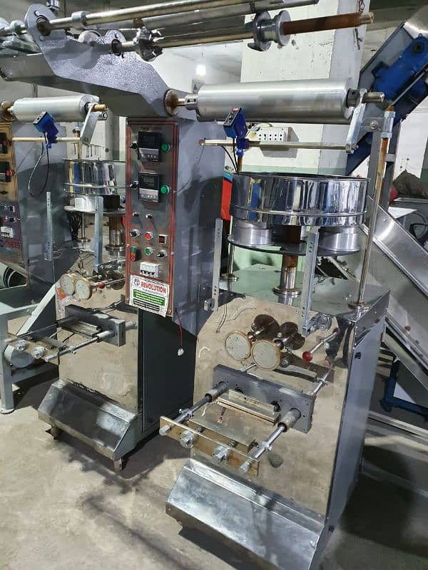 Slanty nimko masala packing Machine 1