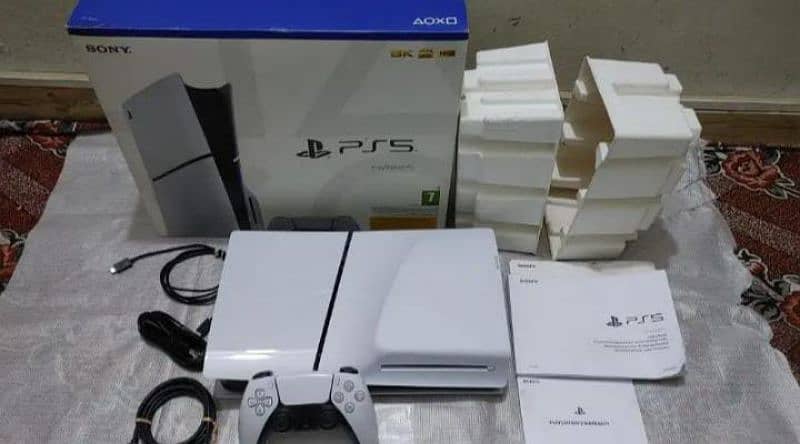 PS5 slim 1tb  Disk edition   0303=026=48=12 whatsap 0