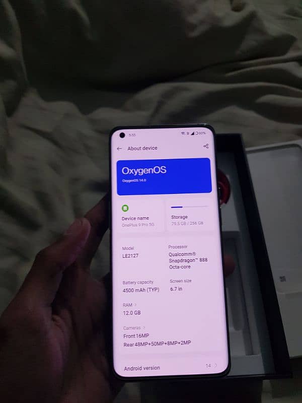 oneplus 9 pro 12gb 256gb 5