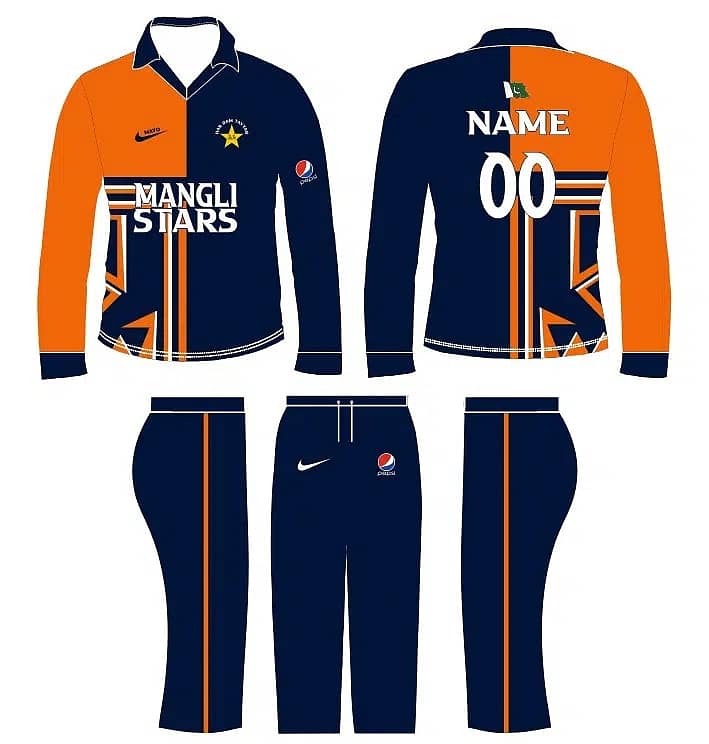 New Fashion Shirt Trouser Cricket Kit 3