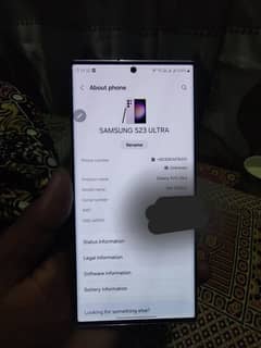 SAMSUNG S23ULTRA 12 256 ONLINE PTA URGENT SELL