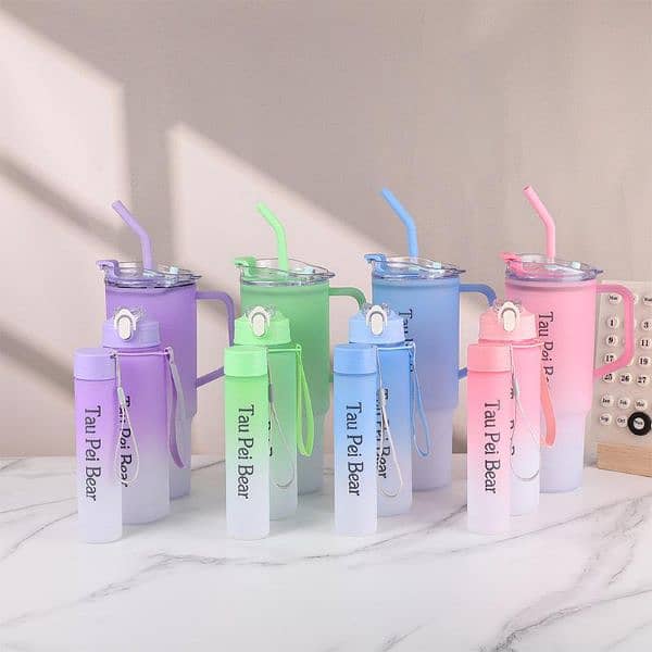 3 pcs water bottle 1