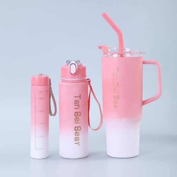 3 pcs water bottle 5