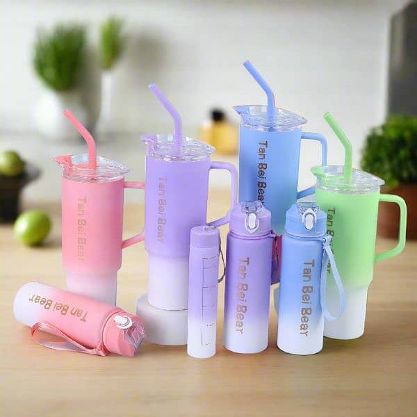 3 pcs water bottle 7