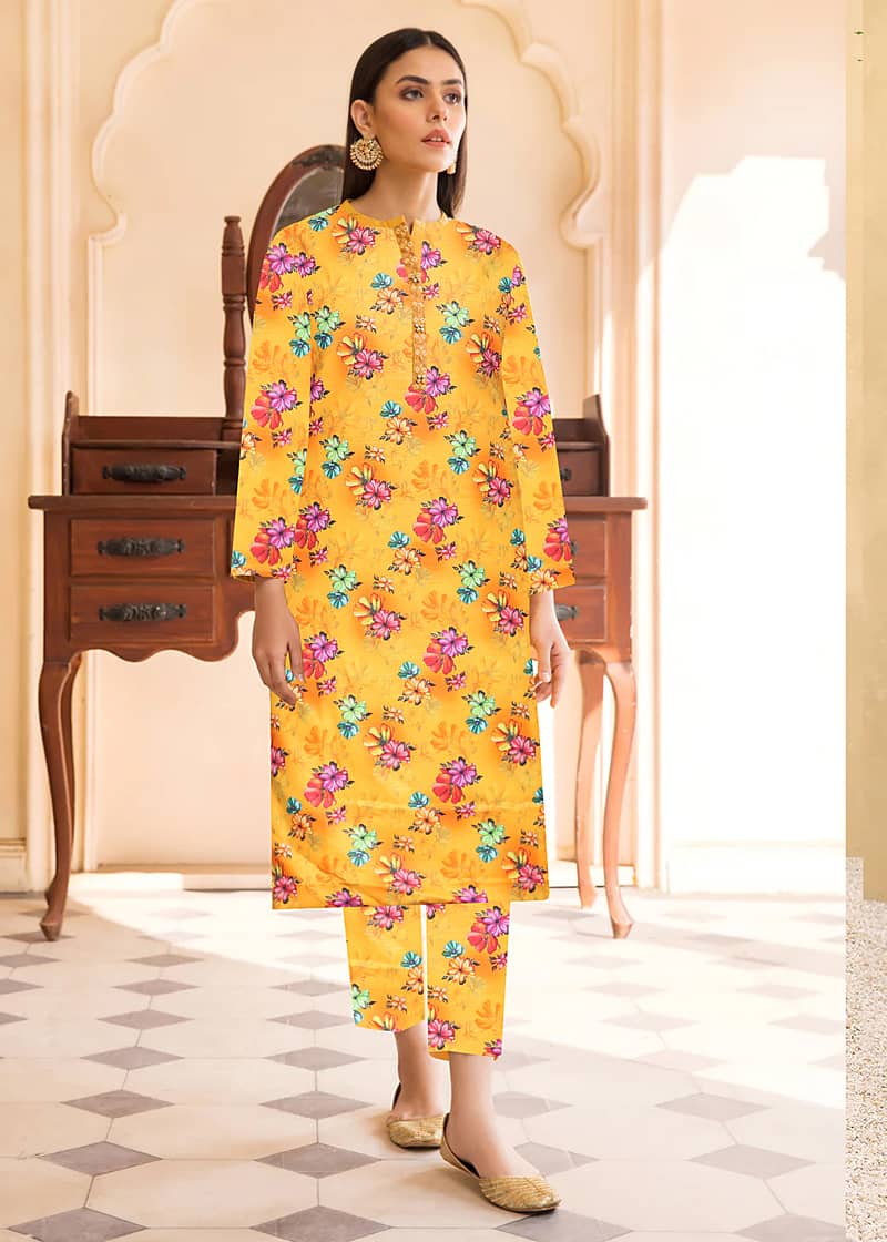 2pcs khadar/LADIES UNSTITCHED SUIT/WINTER/Printed /causal dress/formal 12