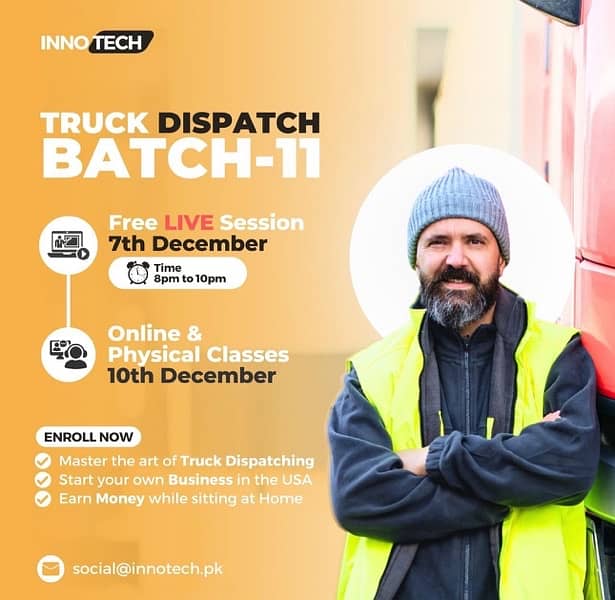 Unlock your future with our truck dispatch course 1