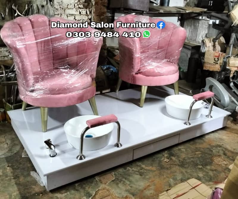 Saloon chair / Barber chair/Cutting chair/Shampoo unit 0