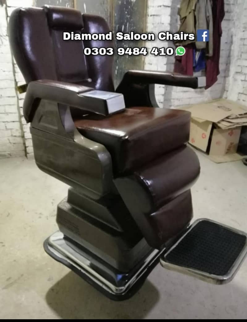 Saloon chair / Barber chair/Cutting chair/Shampoo unit 19