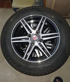 Parada Alloys Rims and Tyer's Size 145/80/13