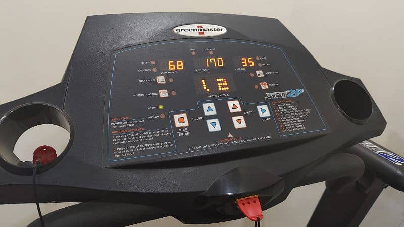 Italian imported semi commercial treadmill for sale in reasonable 4