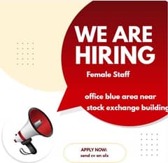 female staff for Office