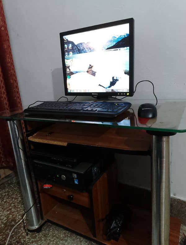 Computer Table in a Good Condition used. Whatsapp# 03056086974 2