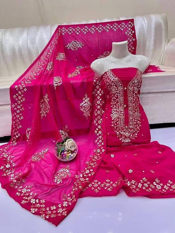 Multani Hand Made 2 Pcs Dress 1