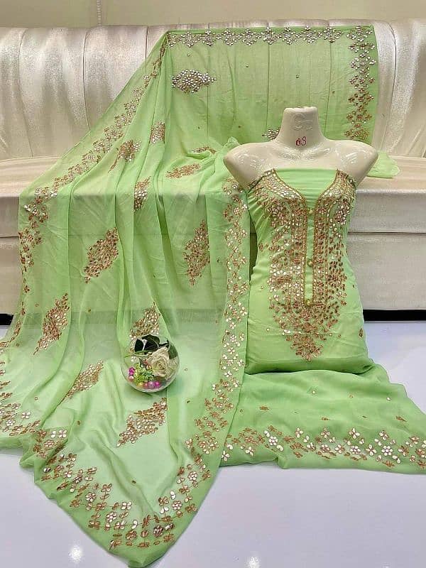 Multani Hand Made 2 Pcs Dress 2