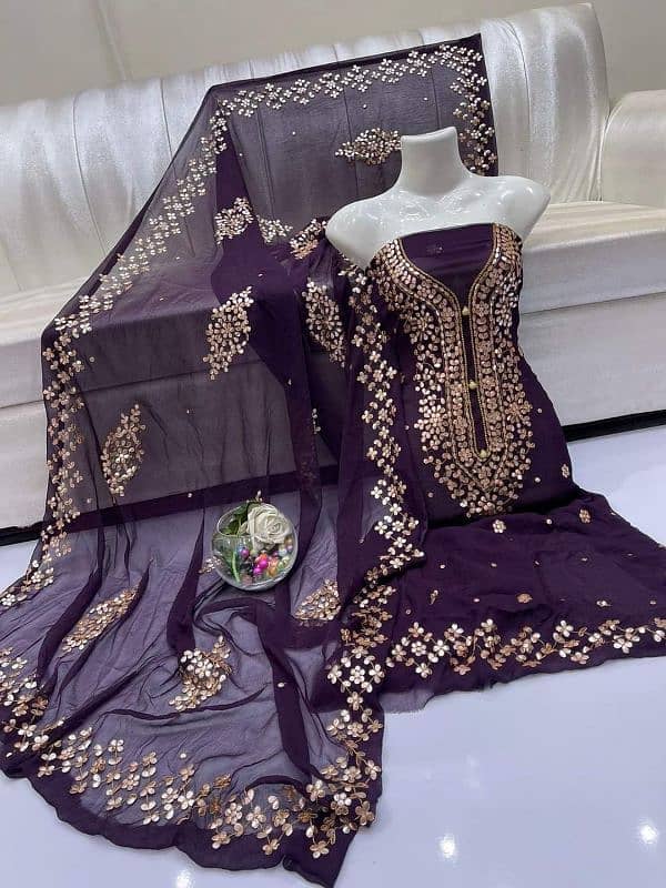 Multani Hand Made 2 Pcs Dress 4