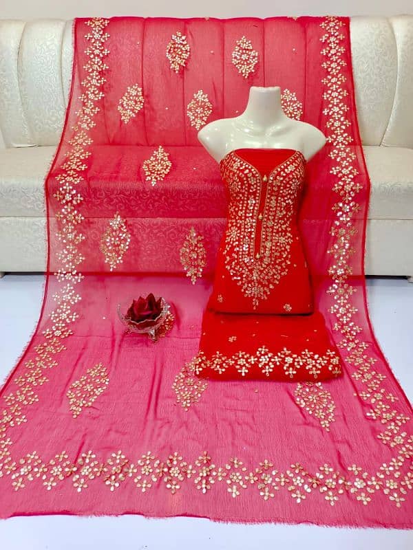 Multani Hand Made 2 Pcs Dress 6