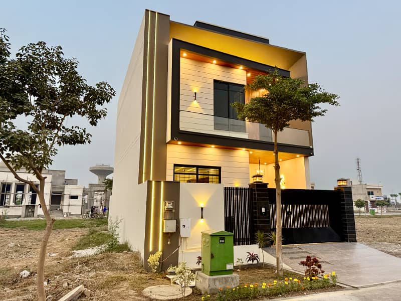 5 Marla House Design | Contemporary Architecture with Space Efficiency | Royal Plam City Gujranwala 19