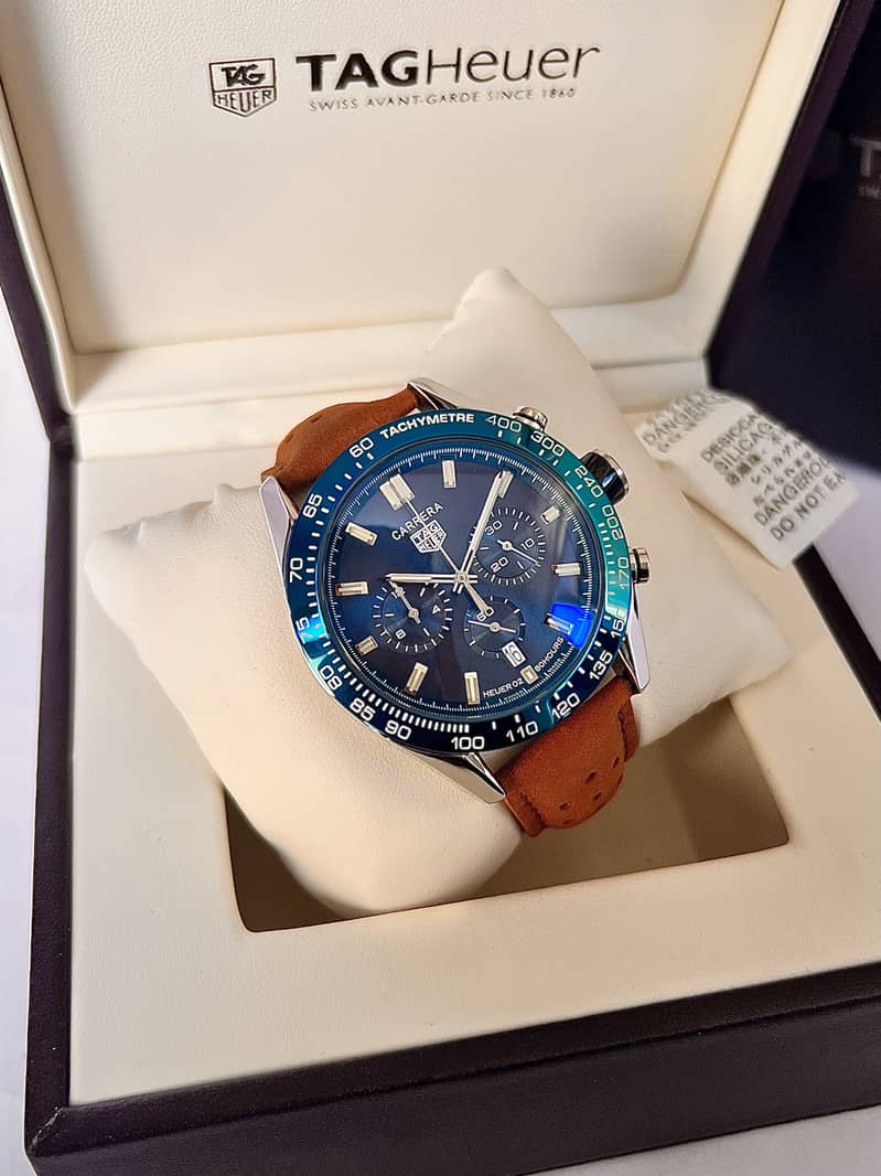 TAG HEUER CARRERA BLUE DIAL 0