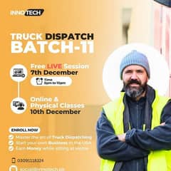 unlock your future with our truck dispatch course