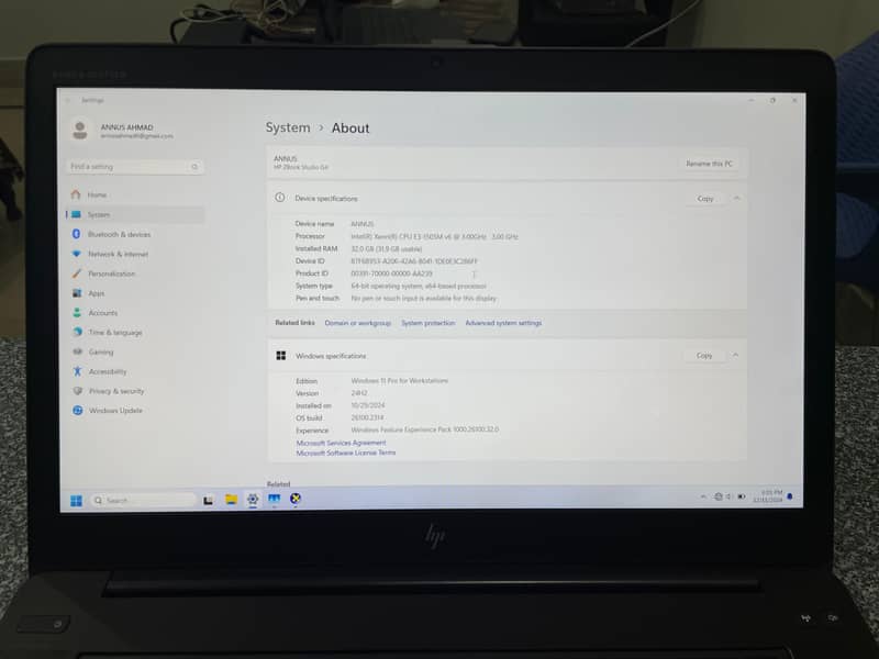 HP ZBook Studio G4 Mobile Workstation 3