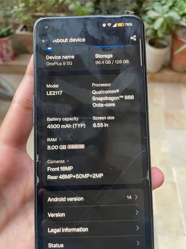 One Plus 9 extreme quality processor buy in half of original price 11