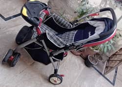 "Baby Stroller Chelino Brand -Behtareen Halat Mein"