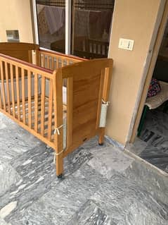 Baby cot with mattres