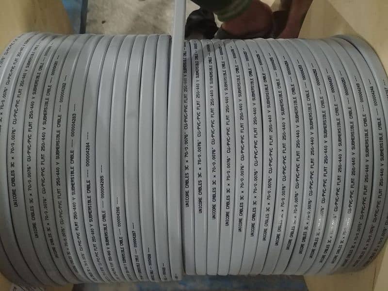 Submersible cables stock - Solar Cables - House wiring coils for sale 3