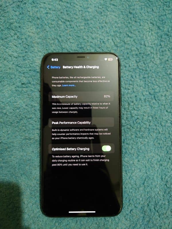 IPhone 11 Pro Max 256gb PTA Approved 1